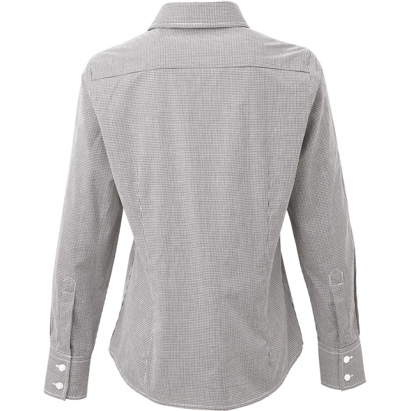 Premier | Camisa de senhora com microquadrados "vichy" Premier | Camisa de senhora com microquadrados "vichy"